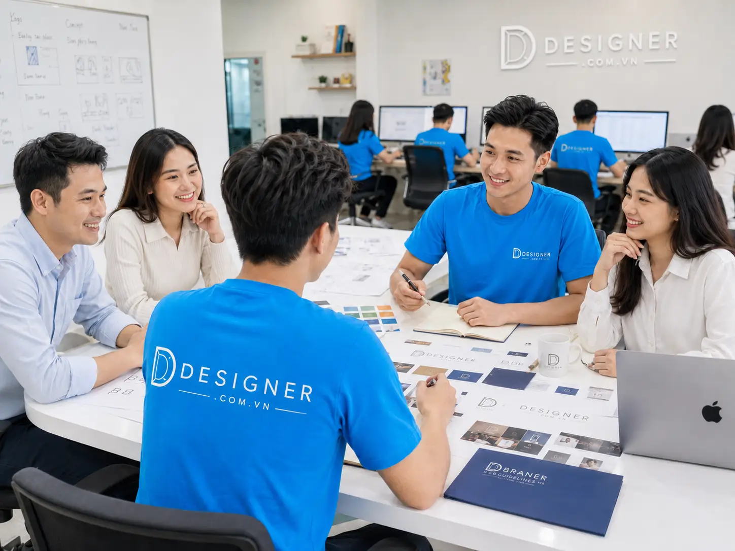 Đội ngũ Designer Group trong quá trình thiết kế